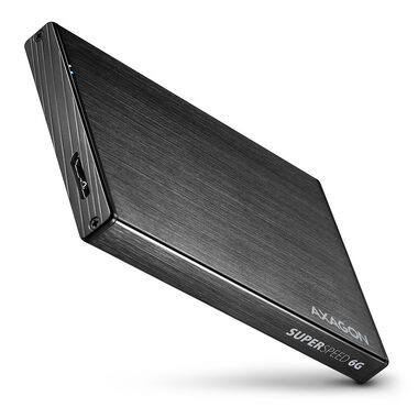 Axagon EE25-XA6, USB 5 Gbit/s - SATA 6G, 2,5-Zoll-ALINE-Metallgehäuse