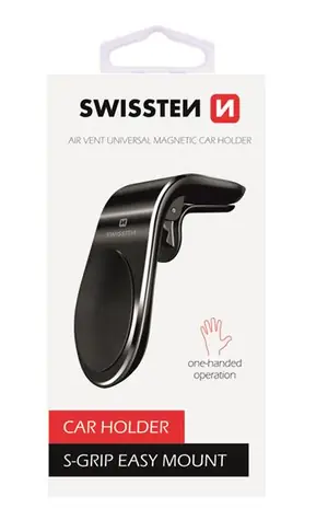 Swissten Easy MOUNT schwarz / Magnethalterung für die Kfz-Lüftung