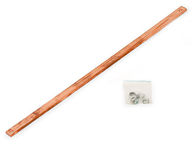Triton RAX-ZL-X02-A1 19" Erdungsschiene horizontal / Kupfer 5 x 20 mm