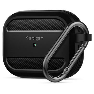 Spigen Rugged Armor Schutzhülle für Apple AirPods Pro schwarz