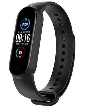 Tactical 661 Silikonarmband für XIAOMI Mi Band 5 schwarz