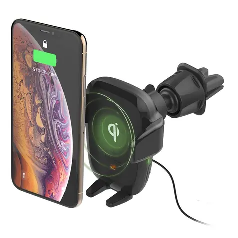iOttie AutoSense Wireless Vent & CD Slot Mount Autohalterung mit Wireless Charger Schwarz