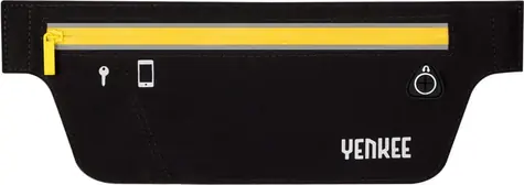 YENKEE YBM W500BK Outdoor Laufgürteltasche schwarz / Taschenformat 210x90mm