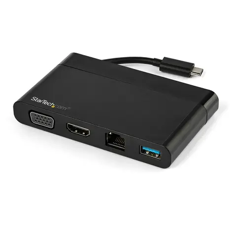 StarTech DKT30CHVCM Dockingstation schwarz / 1x HDMI / 1x VGA / 1x RJ-45 / 1x USB 