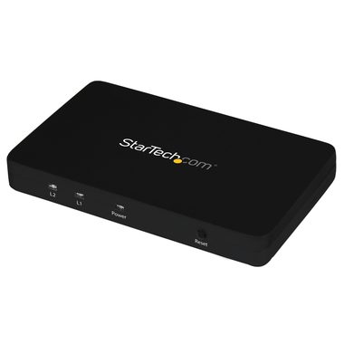 StarTech HDMI-Splitter 1-2 Ports schwarz / 4K@30Hz / 1x2 HDMI / Ultra HD / Surround Sound 7.1 
