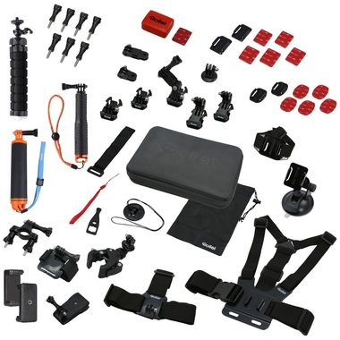 Rollei XL-Set Outdoor-Zubehör / 49-teilig für Rollei und GoPro -Kameras