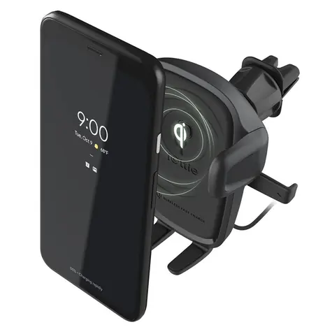 iOttie Easy One Touch Wireless 2 Vent & CD Mount Autohalterung mit kabellosem Ladegerät Schwarz