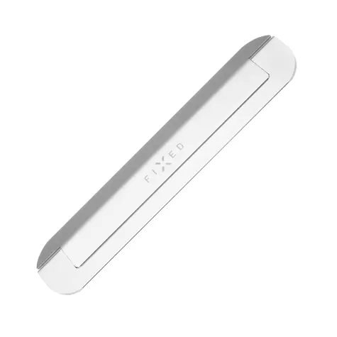 FIXED Frame Mini selbstklebender Aluminiumständer für Laptops und Tablets in Silber