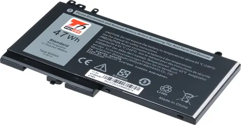 T6 Power -Akku für DELL Latitude E5270 & E5470 / Li- POL / 3 Zellen / 4120 mAh / 47 Wh