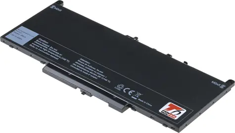 T6 Power Akku für DELL Latitude E7270 & E7470 (7200 mAh) / Li- POL / 4 Zellen / 7200 mAh / 55 Wh