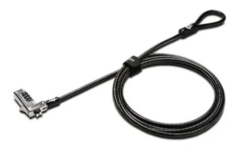 Kensington Slim NanoSaver Zahlenschloss / 4-stelliger Zahlencode / Register & Retrieve