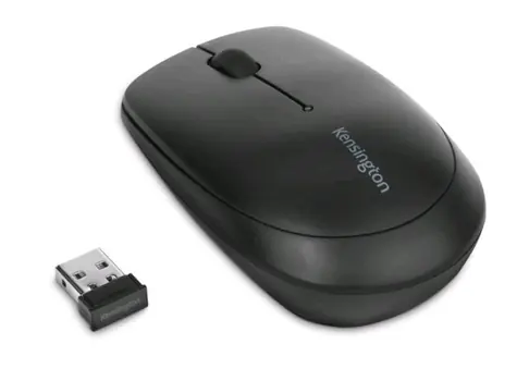 Kensington Pro Fit schwarz / kabellose Lasermaus / 2,4 GHz / 1000 DPI / 3 Tasten