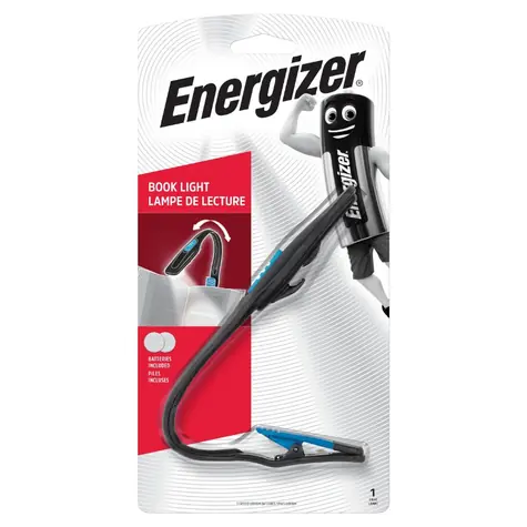 Energizer Booklite 11lm / Taschenlampe / Nachleuchten: bis zu 4 Meter / 2xCR2032