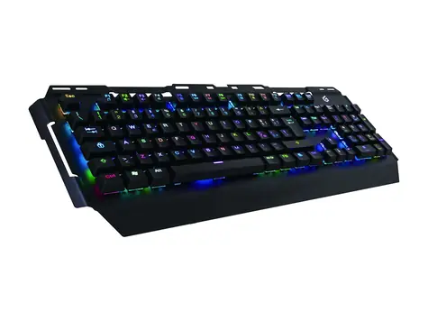 Conceptronic KRONIC01IT (IT) schwarz / mechanische Gaming-Tastatur / RGB-LED / blauer Schalter / IT-Layout