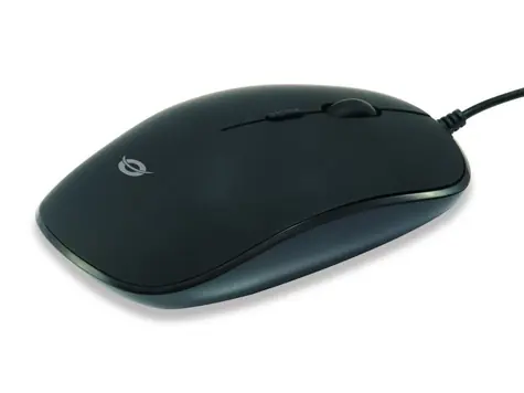 Conceptronic REGAS01B schwarz / optische Maus / USB-A / 3 Tasten / 1200 DPI
