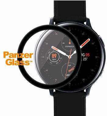 PanzerGlass Gehärtetes Glas Gebogenes Glas für Samsung Galaxy Watch Active2 44 mm schwarz