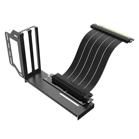 Akasa Riser Black Pro schwarz / vertikale Montage mit PCIe 3.0 x16 Kabel