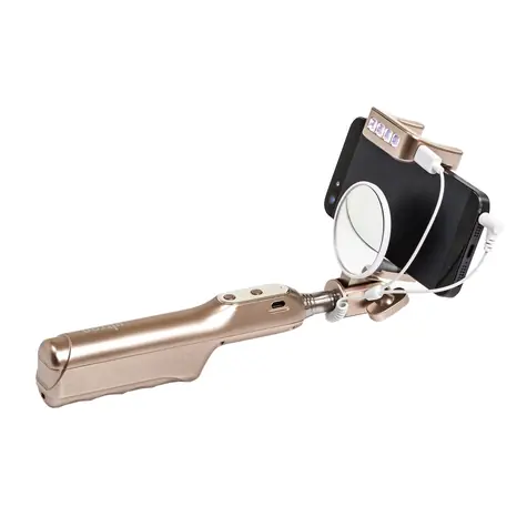Ultron Selfie Deluxe Blitz / Selfie Stick mit Lichtpunkt