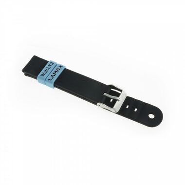 Lamax WatchY2 Black - Armband / Silikonarmband inkl. Schlaufen für Lamax WatchY2