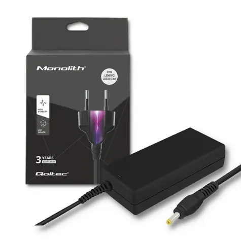 Qoltec 51509 Adapter für Lenovo Laptops 45W / 20V / 2,25A / 4,0x1,7 mm