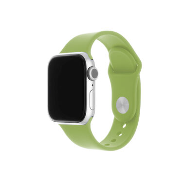FIXED Silikonarmband Set aus Silikonbändern für Apple Watch 42 & 44 & 45 mm Mint