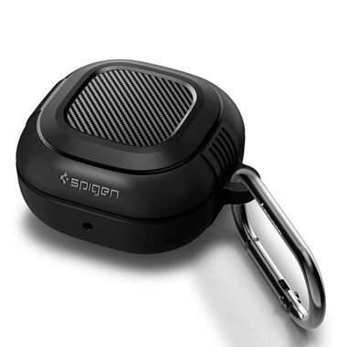 Spigen Rugged Armor Hülle für SamsungGalaxy Buds 2 & Pro & Live schwarz