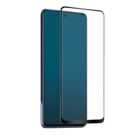 SBS Full Cover gehärtetes Glas für Samsung Galaxy S21 FE schwarz