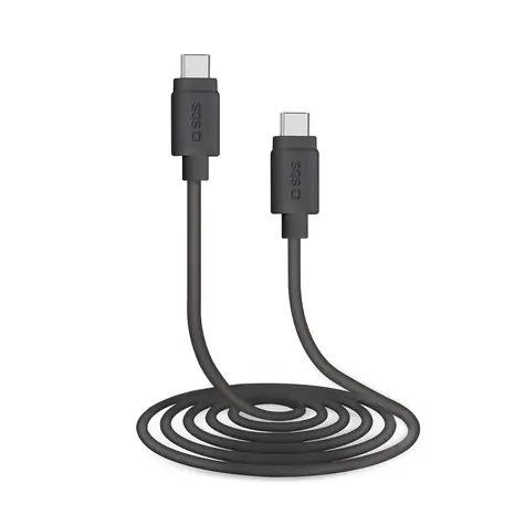 SBS-Kabel USB-C - USB-C 3.1 1,5 m schwarz