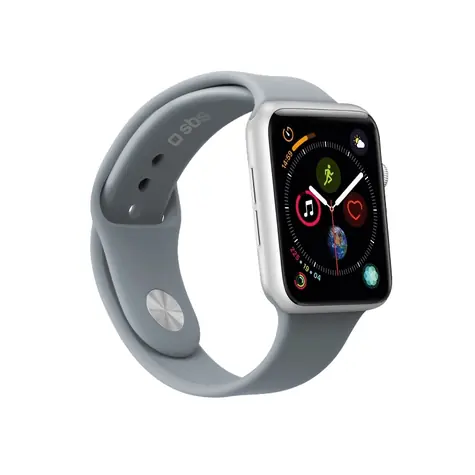 SBS-Armband für Apple Watch 44 mm, Größe S-M, grau