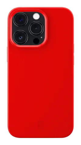CellularLine Sensation Schutzhülle aus Silikon für Apple iPhone 13 Pro rot