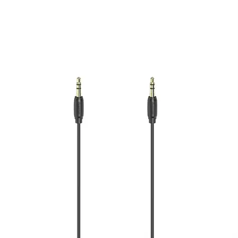 HAMA Slim-Audiokabel Klinke 3,5 mm - Klinke 3,5 mm 0,5 m
