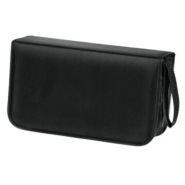 HAMA CD Wallet Nylon 120 Hülle schwarz