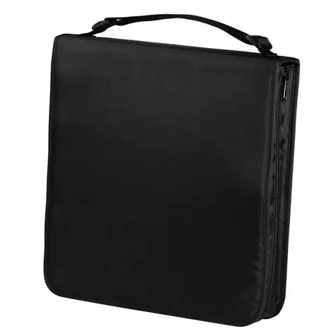 HAMA CD Wallet Nylon 160 Hülle schwarz