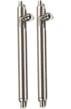 Tactical Stěžejka Edelstahl 22mm 2St Silber