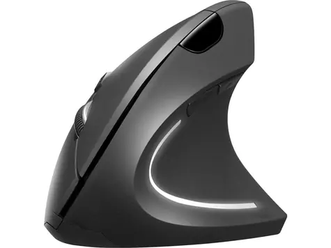 Sandberg Wired Vertical Mouse schwarz / vertikale Maus / optisch / 2400 DPI / 6 Tasten / 1,5 m      