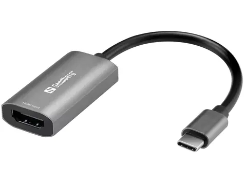 Sandberg HDMI Capture Link(F) zu USB-C (M) Konverter            