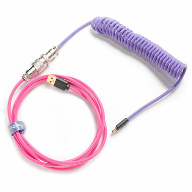 Ducky Premicord Joker Spiral-USB-Kabel / USB-C