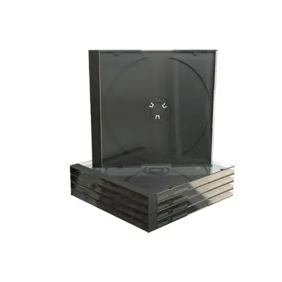 MediaRange CD Jewelcase für 1 Disc schwarz (100 Stück)