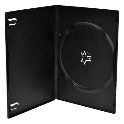 MediaRange DVD-Slimcase-Hülle für 1 Disc schwarz (50 Stück) / 7 mm