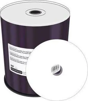 Media Range Professional Line DVD- R 4,7GB 16x Spindel (100 Stück) / Thermo-Retransfer vollflächig bedruckbar