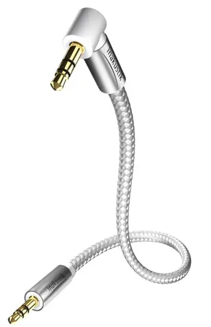 In-akustik Premium II MP3-Kabel 1,5 m / 3,5mm Klinke (M) - 3,5mm Klinke (M) 90°