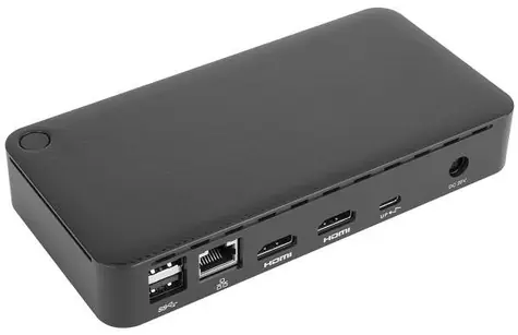 Targus DOCK310EUZ Dual 4K Universal-Dockingstation 65 W / USB-C / 2 x HDMI / RJ45 / 2 x USB 3.2