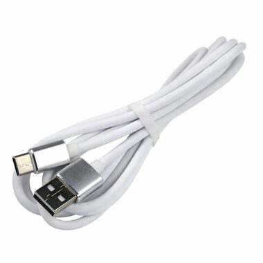 EverActive CBS-1CW weiß / Datenkabel USB - USB-C / 1m / 3A