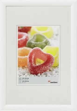 Walther Trendstyle 20x30 Kunststoff-Fotorahmen weiß 