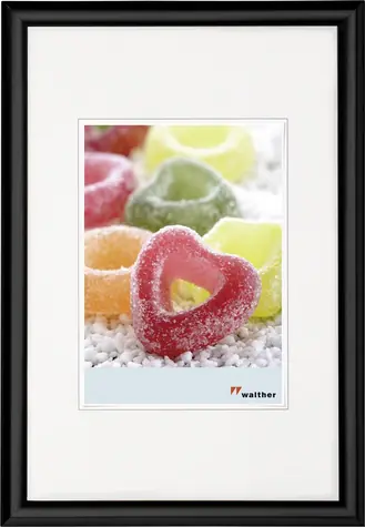 Walther Trendstyle 40x50 Kunststoff-Fotorahmen schwarz 