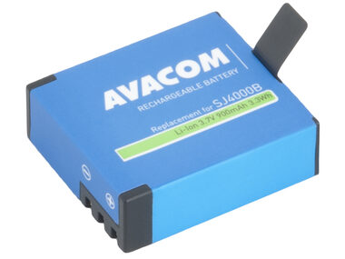 Avacom Akku für SJCAM 900 mAh / 3,7 V / 3,3 Wh / für Action Cam 4000|5000|M10
