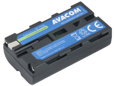 Avacom Akku für Sony NP-F550 (3350 mAh) / Li- ION / 7,4 V / 3350 mAh / 24,8 Wh