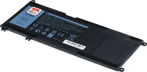 T6 Power -Akku für DELL Inspiron 17 7778 & 7779 & 7577 & Latitude 33801 / Li- POL / 4 Zellen / 3680 mAh / 56 Wh