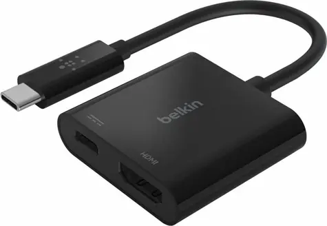 Belkin AVC002btBK Adapter USB-C - HDMI schwarz 