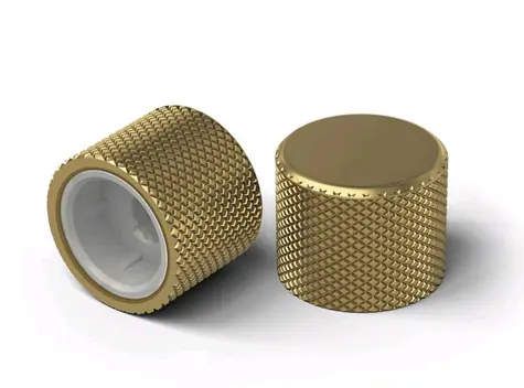 Glorious GMMK Pro Drehknopf Gold / für GMMK Pro Tastatur / Aluminium / 14,5 mm